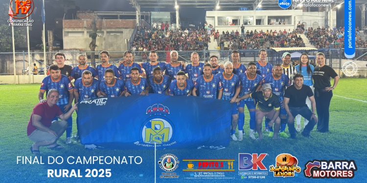 Itaperuna no titular e Monte Senir no aspirante são os campões da Copa Rural 2025 de Barra de São Francisco