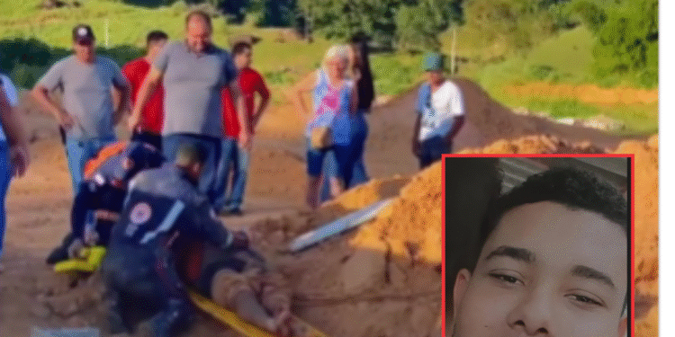 Jovem tem pé amputado após grave acidente em Barra de Sao Francisco Jovem tem pé amputado após grave acidente em Barra de Sao Francisco