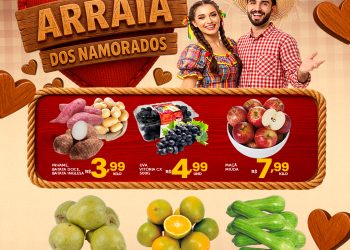 Supermercado Nogueira entra no clima junino com ofertas imperdíveis no “Arraiá dos Namorados” e “Ofertas de São João”!