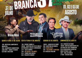 Águia Branca celebra 37 anos de emancipação política com grandes shows e programação especial