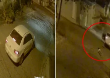 Carro desgovernado desce ladeira e colide com casa em Nova Venécia