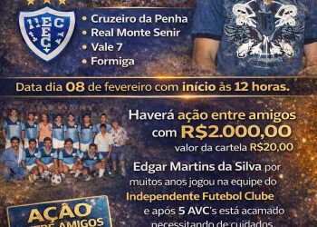 Solidariedade em campo: Ação entre amigos mobiliza o esporte em prol de Edgar Martins
